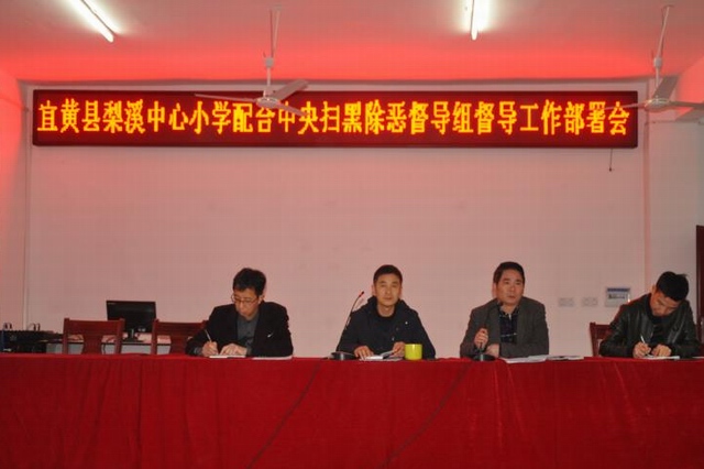 扫黑除恶专项斗争工作会